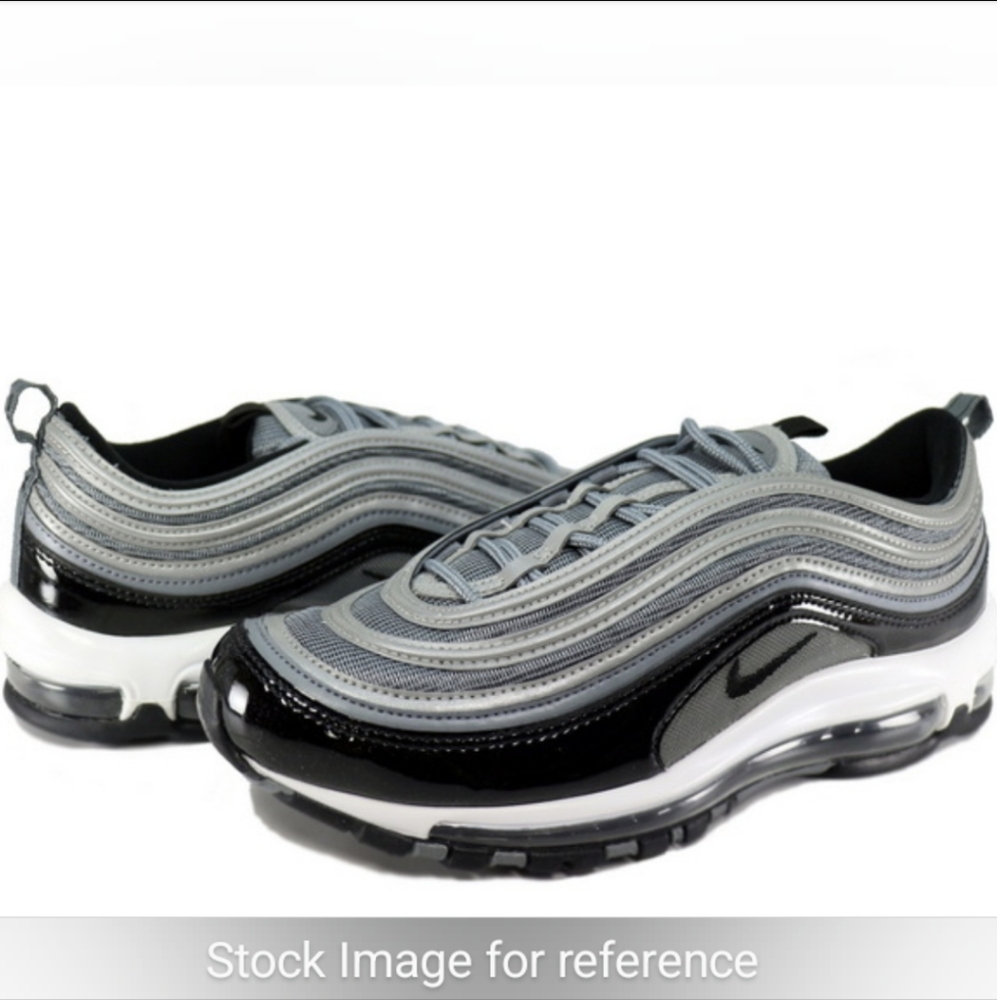 Nike Air Max 97 Black (Patent) Gray Silver White